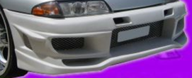 Tr Style , Aftermarket , Fibreglass , Front Bar , Nissan R32 Skyline gts-t