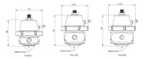 Turbosmart  FPR2000 -8AN Fuel Pressure Regulator