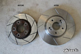 Gktech = Z32/R32/S14/S15 caliper bracket to suit 324mm R33 GTR rotor