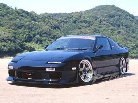 GP SPORTS - G 4 Style , AFTERMARKET , FIBREGLASS , FRONT BAR , 180SX