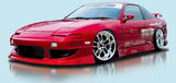 Works 9 style , aftermarket , fibreglass , front bar , 180sx