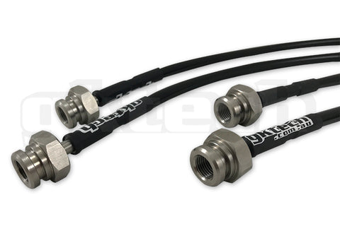 GKTECH = S14/S15 TO Z32/SKYLINE CONVERSION BRAIDED BRAKE LINES