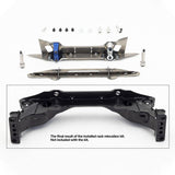 WISEFAB=Infiniti G35 Front Drift Angle Lock Kit with Rack Relocation