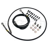 GKTECH = LHD - INLINE BRAIDED BRAKE LINE KIT