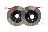 HFM 324mm R33/R34 GTR 2 piece slotted rotors (Pair)