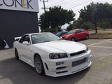 Skyline R34 GTR conversion east bear body kit. Front end only