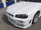 Skyline R34 GTR conversion east bear body kit. Front end only