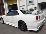 Skyline R34 GTR conversion east bear body kit. Front end only