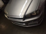 Skyline R34 GTR conversion east bear body kit. Front end only