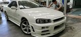 Skyline R34 GTR conversion east bear body kit. Front end only