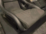 Podium Position. Alcantara Durable Fabric Recaroo Pole Fixed Back Red Or Black