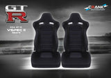 R34 GTR Vspec II Series 2 style Reclinable seats ADR approved