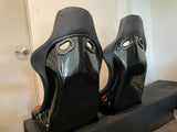 Podium Position. Alcantara Durable Fabric Recaroo Pole Fixed Back