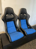 Podium Position. Alcantara Durable Fabric Recaroo Pole Fixed Back