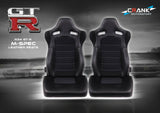 R34 GTR M-spec leather Reclinable style seats ADR approved