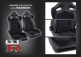 R34 GTR M-spec leather Reclinable style seats ADR approved