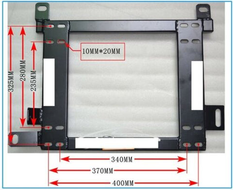 Landcruiser J200 200 Series Rail Adapter suit RECAROO SPARCO (PAIR)