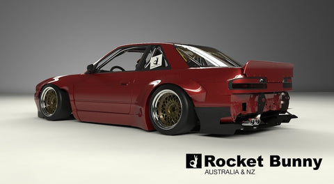 Rocket Bunny Style , Version 1 , Fibreglass , Complete Bodykit , Nissan S13 Silvia