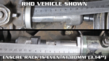 GKTECH=4130 HIGH TENSILE STEEL STEERING RACK SPACER