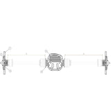 WISEFAB=BMW E36 Rear Halfshaft Kit