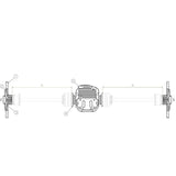 WISEFAB=Toyota Supra A90 Rear Wide Axle Halfshaft Kit