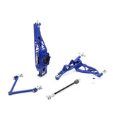 WISEFAB=Infiniti G35 Front Drift Angle Lock Kit with Rack Relocation