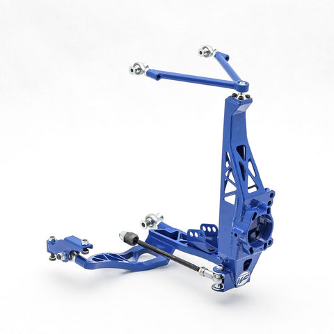 WISEFAB= Infiniti G37 Front Drift Angle Lock Kit with Rack Relocation