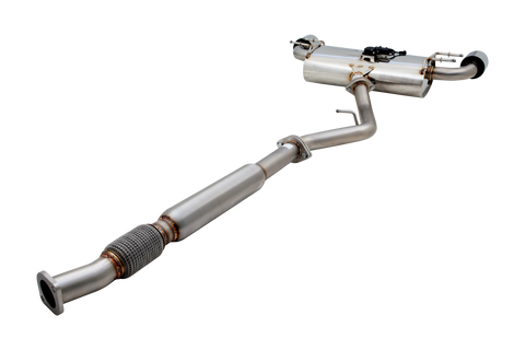 X Force 2.5" Stainless Steel Cat Back Exhaust With Varex Subaru BRZ Z1 12-Current