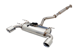 X Force 2.5" Stainless Steel Cat Back Exhaust With Varex Subaru BRZ Z1 12-Current