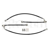 GKTECH = Z34 370Z BRAIDED BRAKE LINE SET