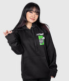 Women's Black Bunny Hoodie