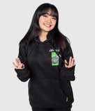 Women's Black Bunny Hoodie