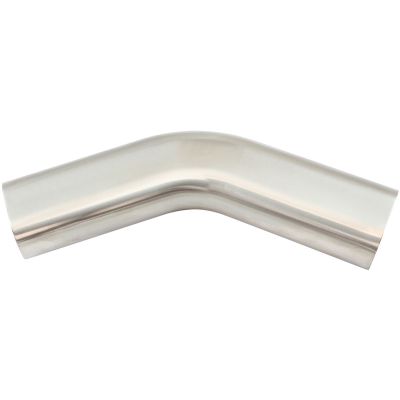 AeroFlow=Stainless Steel Oval Tube 45 Degree Angle 2-1/4" H x 3-1/2" W 1/16" Wall