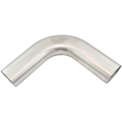 AeroFlow=Stainless Steel Oval Tube 90 Degree Angle 2-1/4" H x 3-1/2" W 1/16" Wall