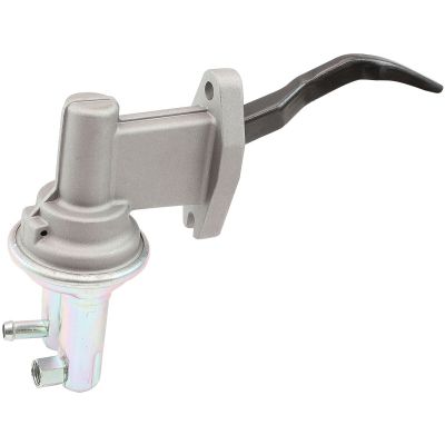 AEROFLOW = Ford Cleveland 302-351 Mechanical Fuel Pump Zinc Plate Silver Finish