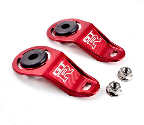 PRP Radiator Brackets inc Titanium Hardware - Nissan Skyline R33 & R34 All Variants (Excl R34 GT-R)