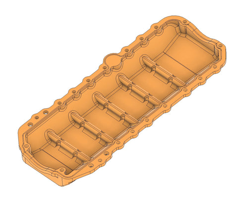 1JZ / 2JZ Billet 6061 Aluminium Dry Sump Oil Pan – Wisefab S13/S14/S15 Compatible