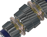 Speedtek=T56 1st to 4th Heavy Duty Dog Engagement Gearset