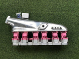 SPEEDTEK=Toyota 1JZ-GTE+VVTi Supra CNC Billet Intake Manifold Plenum