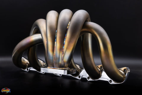 Speedtek = Nissan Skyline RB20 RB25 GTSR Inspired Low Mount Exhaust Manifold R31 R32