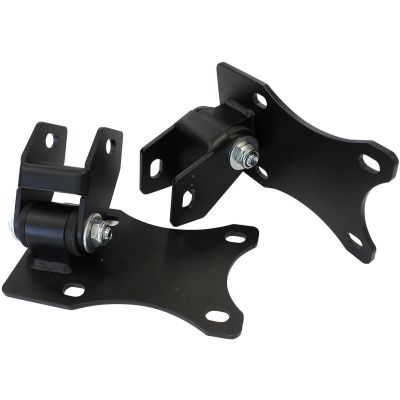 AeroFlow=Holden HQ-WB To GM LS Engine Mount Suit Conversion Cars Black Urethane