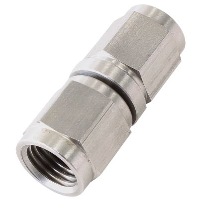 AeroFlow=Stainless Steel Female Coupler -4AN
