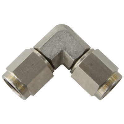 AeroFlow=90° Female Swivel Coupler -4AN Stainless Steel