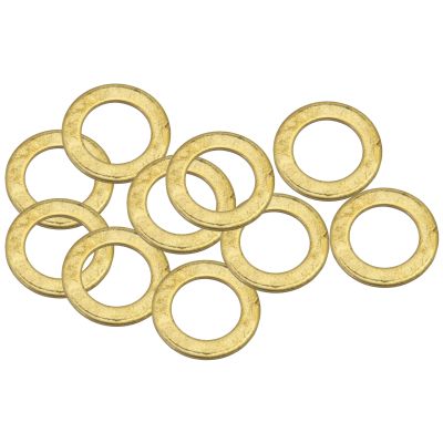 AeroFlow = Metric Brass Washers 10mm I.D 16mm O.D 10 Pack