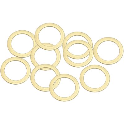 AeroFlow = Metric Brass Washers 22mm I.D 30mm O.D 10 Pack