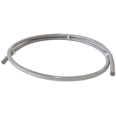 AeroFlow=200 Series PTFE (Teflon®) Stainless Steel Coated Braided Hose -3AN 15 Metre