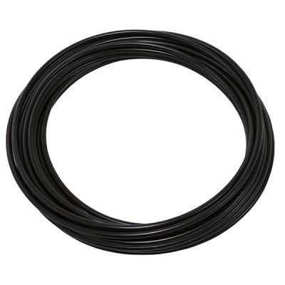 AeroFlow=200 Series PTFE Black Stainless Steel Coated Braided Hose -3AN 1m Length