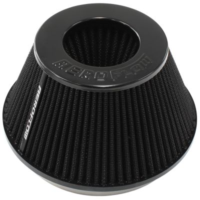 AEROFLOW=Universal 6" (153mm) Clamp-On Steel Top Inverted Tapered Pod Filter