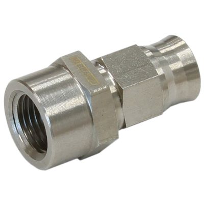 AeroFlow=Stainless Steel Straight Hose End -3AN -3AN Hose End