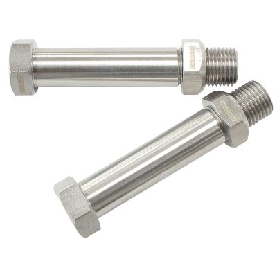 AeroFlow=Stainless Steel Through Frame Fitting 2-3/8" Long